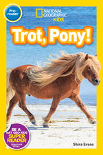 Book cover for Trot, Pony!