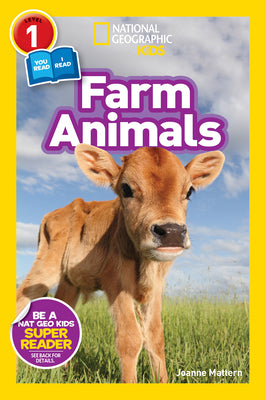 Book cover for National Geographic Readers: Farm Animals (Level 1 Coreader)