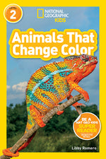 Book cover for National Geographic Readers: Animals That Change Color (L2)