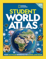 Book cover for National Geographic Student World Atlas