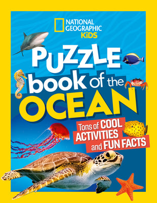 Book cover for National Geographic Kids Puzzle Book of the Ocean
