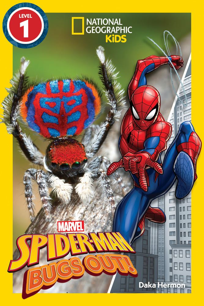 Book cover for National Geographic Readers: Marvel's Spider-Man Bugs Out! (Level 1)