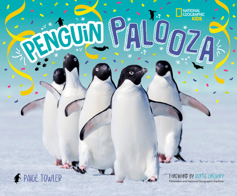 Book cover for Penguin Palooza: A Fun, Photo-Filled Picture Book Celebration of All Things Penguin!