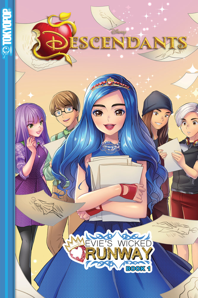 Book cover for Disney Manga: Descendants - Evie's Wicked Runway, Book 1