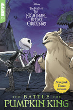 Book cover for Disney Manga: Tim Burton's the Nightmare Before Christmas - The Battle for Pumpkin King