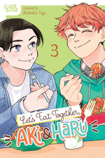 Book cover for Let's Eat Together, Aki and Haru, Volume 3