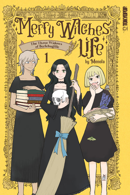 Book cover for Merry Witches' Life, Volume 1: The Three Widows of Berlebagille