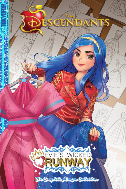 Book cover for Disney Descendants: Evie's Wicked Runway: The Complete Manga Collection