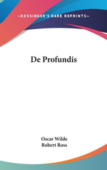 Book cover for De Profundis