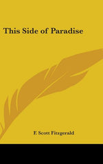 Book cover for This Side of Paradise