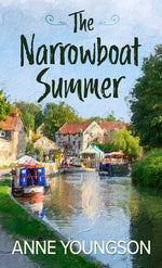 Book cover for The Narrowboat Summer