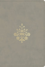 Book cover for ESV Large Print Compact Bible (Trutone, Stone, Branch Design)