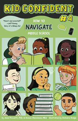 Book cover for How to Navigate Middle School: Kid Confident Book 4
