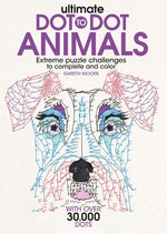 Book cover for Ultimate Dot-To-Dot Animals: Extreme Puzzle Challenges to Complete and Color