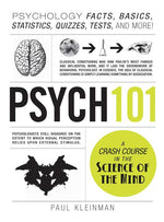 Book cover for Psych 101: Psychology Facts, Basics, Statistics, Tests, and More!