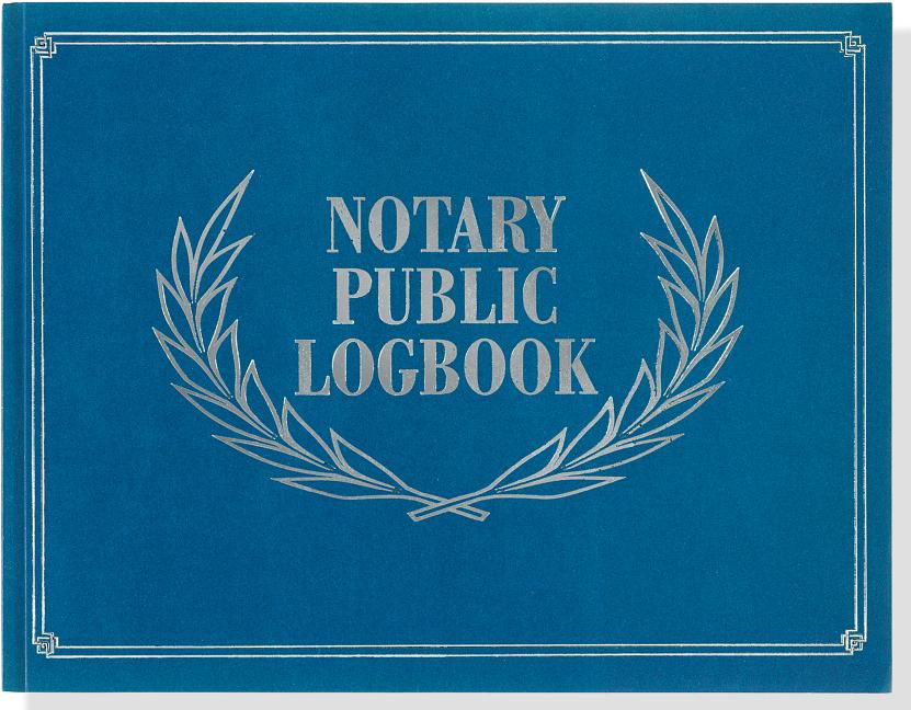Book cover for Notary Public Logbook