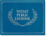 Book cover for Notary Public Logbook