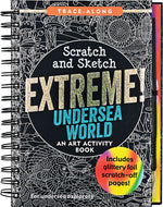 Book cover for Scratch & Sketch Extreme Undersea World (Trace Along): An Art Activity Book