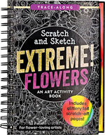 Book cover for Scratch & Sketch Extreme Flowers