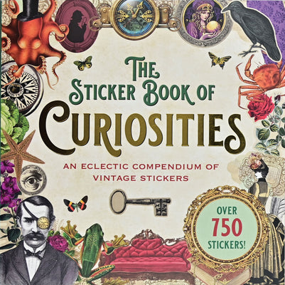 Book cover for The Sticker Book of Curiosities