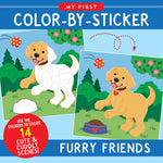 Book cover for Color-By-Sticker - Furry Friends