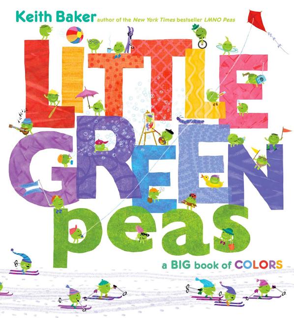 Book cover for Little Green Peas: A Big Book of Colors