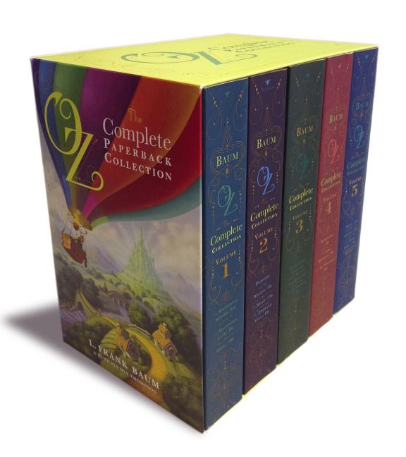 Book cover for Oz, the Complete Paperback Collection (Boxed Set): Oz, the Complete Collection, Volume 1; Oz, the Complete Collection, Volume 2; Oz, the Complete Coll