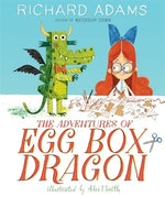 Book cover for The Adventures of Egg Box Dragon