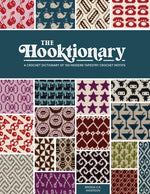 Book cover for Hooktionary: A Crochet Dictionary of 150 Modern Tapestry Crochet Motifs