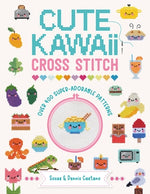 Book cover for Cute Kawaii Cross Stitch: Over 400 Super Adorable Patterns