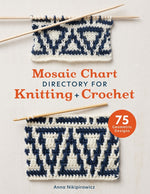 Book cover for Mosaic Chart Directory for Knitting and Crochet: 75 Geometric Designs