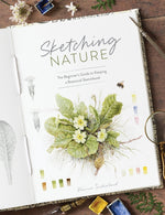 Book cover for Sketching Nature: The Beginner's Guide to Keeping a Botanical Sketchbook