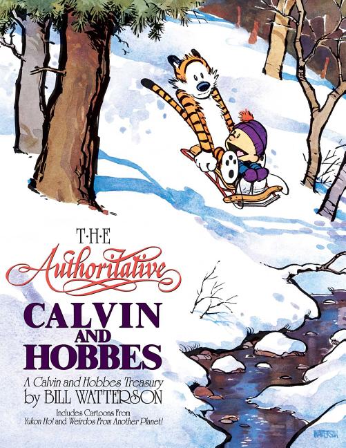 Book cover for The Authoritative Calvin and Hobbes: A Calvin and Hobbes Treasury Volume 6