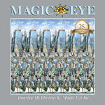 Book cover for Magic Eye 25th Anniversary Book