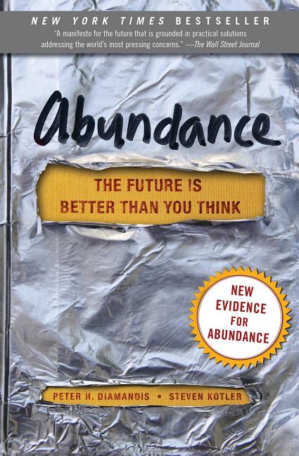 Book cover for Abundance: The Future Is Better Than You Think