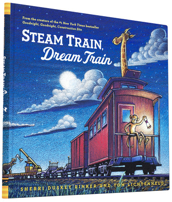 Book cover for Steam Train, Dream Train (Easy Reader Books, Reading Books for Children)