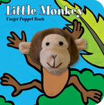 Book cover for Little Monkey: Finger Puppet Book: (Finger Puppet Book for Toddlers and Babies, Baby Books for First Year, Animal Finger Puppets)