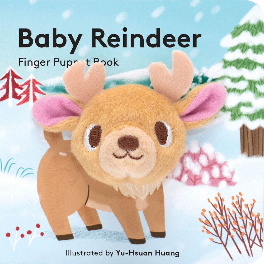 Book cover for Baby Reindeer: Finger Puppet Book: (Finger Puppet Book for Toddlers and Babies, Baby Books for First Year, Animal Finger Puppets)