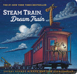 Book cover for Steam Train, Dream Train (Books for Young Children, Family Read Aloud Books, Children's Train Books, Bedtime Stories)