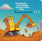 Book cover for Excavator's 123: Goodnight, Goodnight, Construction Site