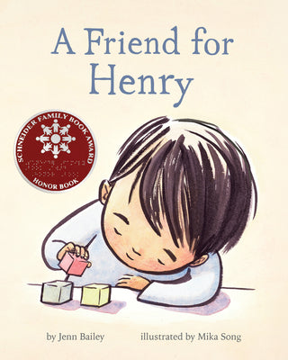 Book cover for A Friend for Henry: (Books about Making Friends, Children's Friendship Books, Autism Awareness Books for Kids)
