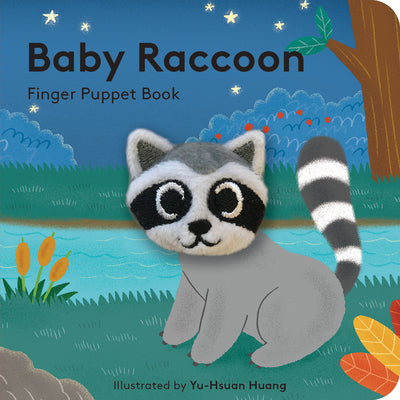 Book cover for Baby Raccoon: Finger Puppet Book