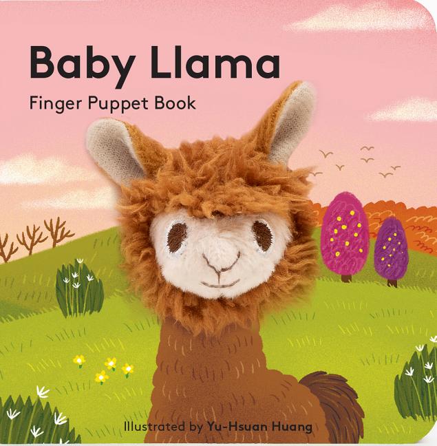 Book cover for Baby Llama: Finger Puppet Book
