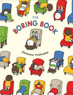 Book cover for The Boring Book: (Childrens Book about Boredom, Funny Kids Picture Book, Early Elementary School Story Book)