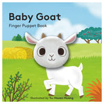 Book cover for Baby Goat: Finger Puppet Book: (Best Baby Book for Newborns, Board Book with Plush Animal)