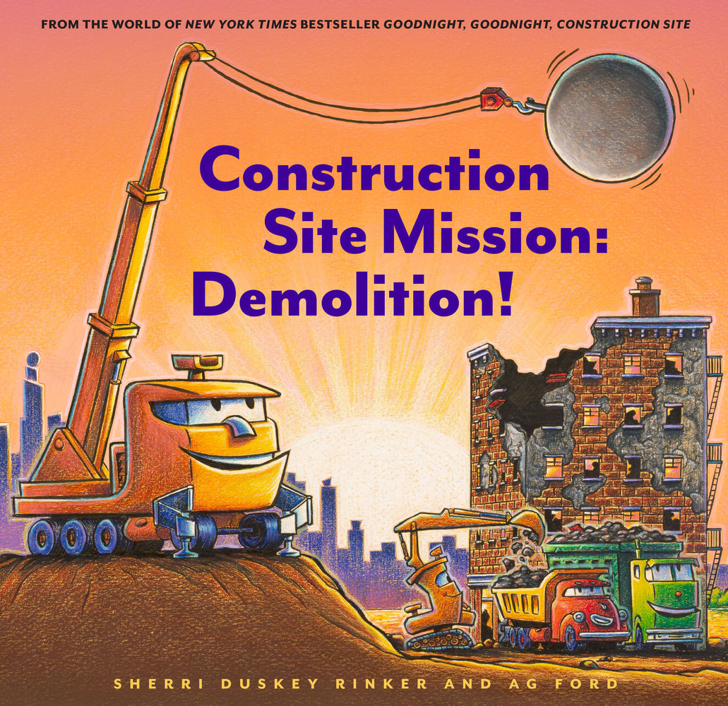 Book cover for Construction Site Mission: Demolition!