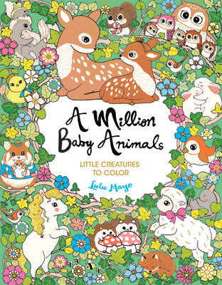 Book cover for A Million Baby Animals