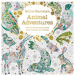 Book cover for Millie Marotta's Animal Adventures: Favorite Illustrations from Seas, Forests, and Islands