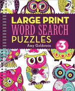 Book cover for Large Print Word Search Puzzles 3: Volume 3