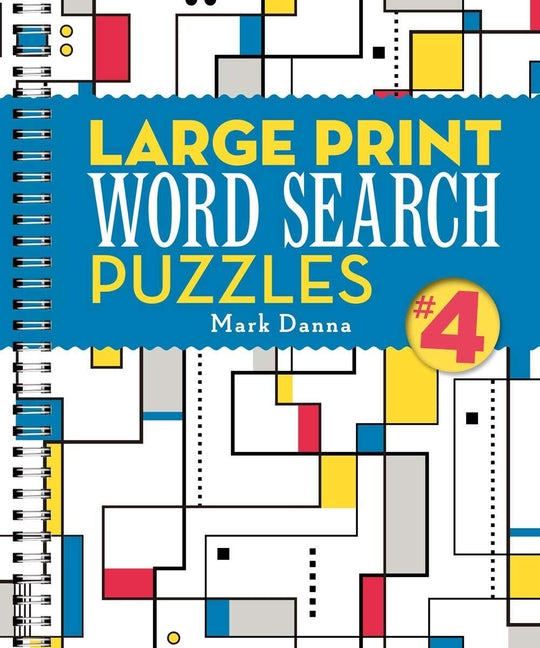 Book cover for Large Print Word Search Puzzles 4: Volume 4